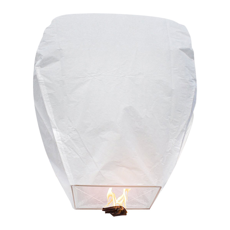 New Origin Supply Folded Wishing Lantern Creative Environmental Paper Flying Lantern