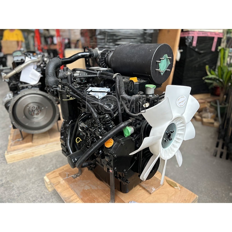 4 Cylinder 4TNV98-T 4TNV98T-ZCSVJC Diesel Engine 56.5KW 2200RPM For Yanmar 4TNV98 Motor