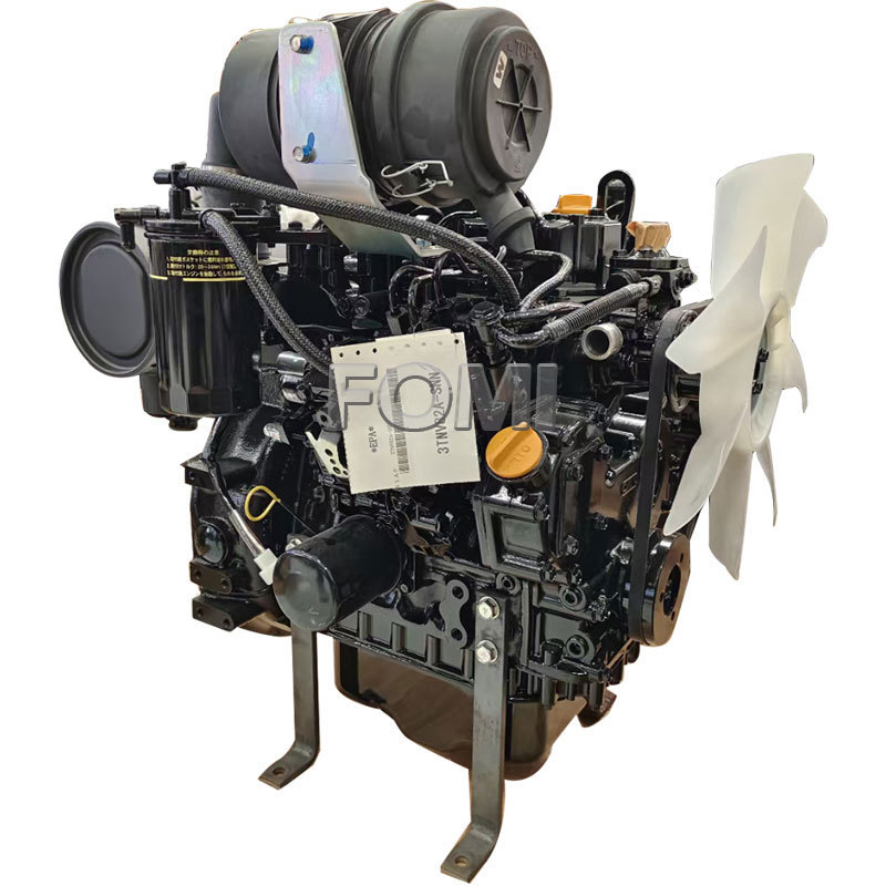 3TNV82A-SNN Diesel Engine 16.6KW 2200RPM Excavator For Yanmar 3 Cylinder 3TNV82A Motor