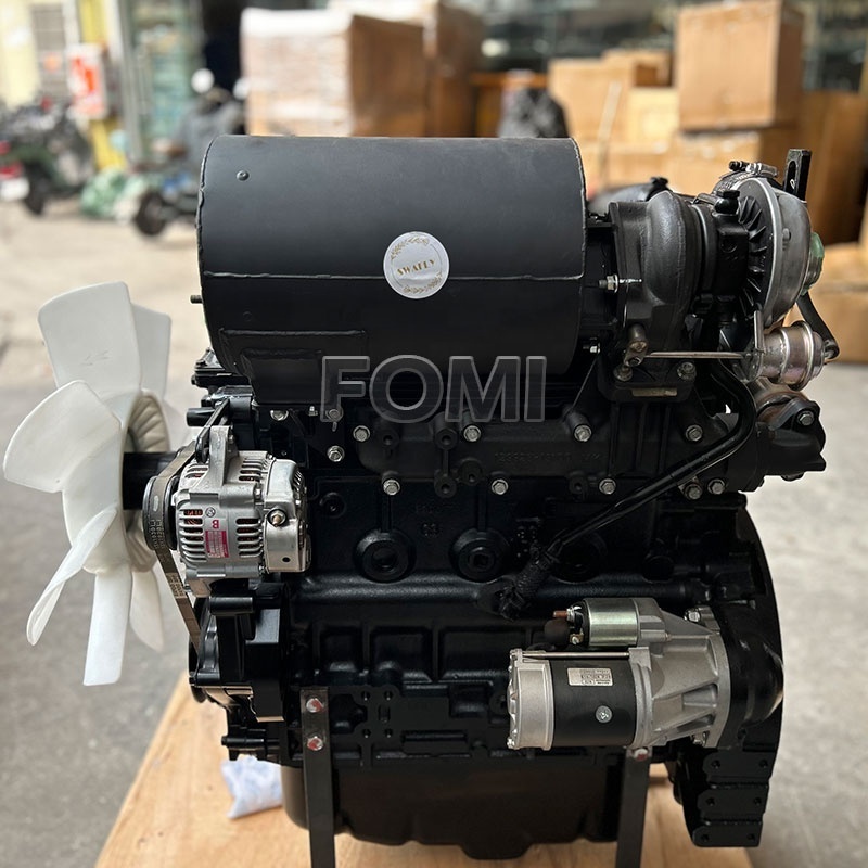 4 Cylinder 4TNV98-T 4TNV98T-ZCSVJC Diesel Engine 56.5KW 2200RPM For Yanmar 4TNV98 Motor