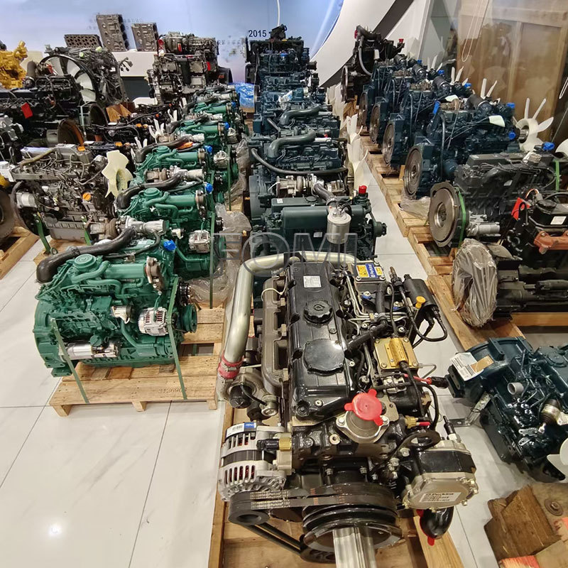 Machinery 4 Cylinder 4TNV94L 4TNV94L-ZWWN Diesel Engine Motor Excavator For Yanmar