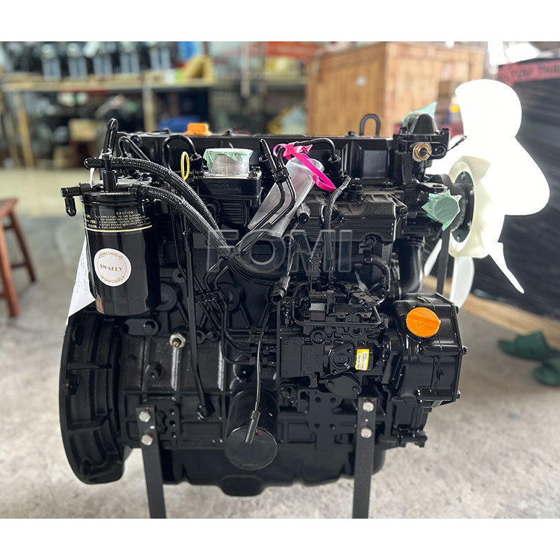 Hot Sale 4 Cylinder 4TNE98 4TNE98-URTLDC Diesel Engine 44.8KW For Yanmar Excavator Parts