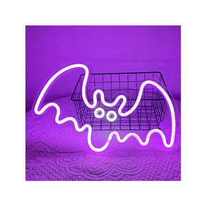 Flex led neon light Bat Pumpkin neon sign Halloween Decoration Lamps Custom neon lights