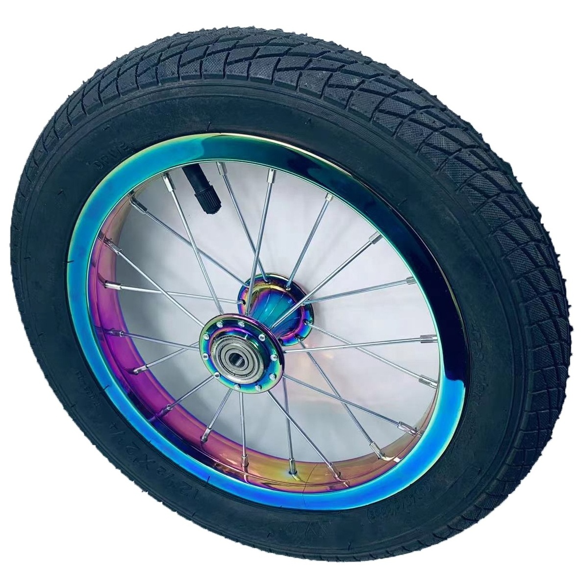 distinctive bike spare parts mini kids training wheels 12inch aluminum Wheel 820g for children bicycle