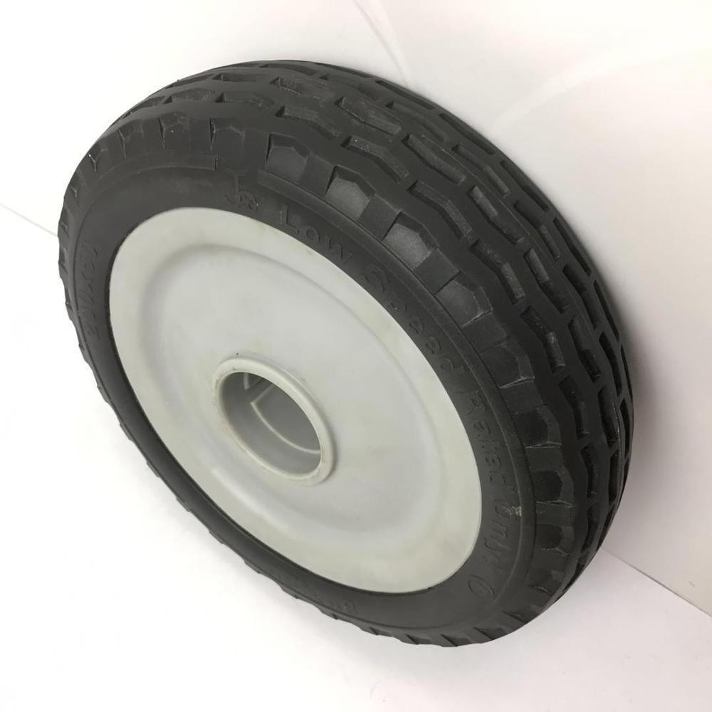 10inch truck trolley cart wheel with solid rubber tire