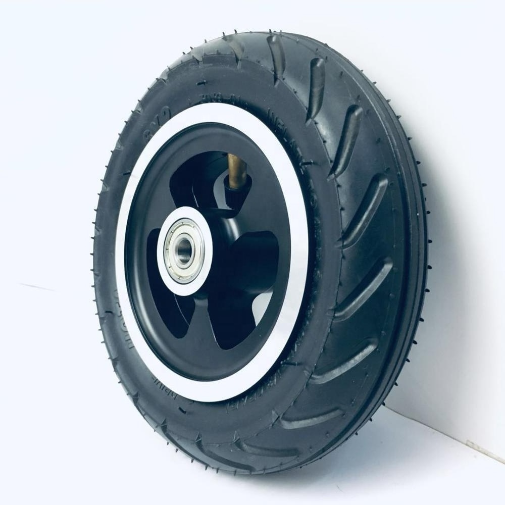 6x2 scooter wheel pu foam tire aluminum hub for electric scooter