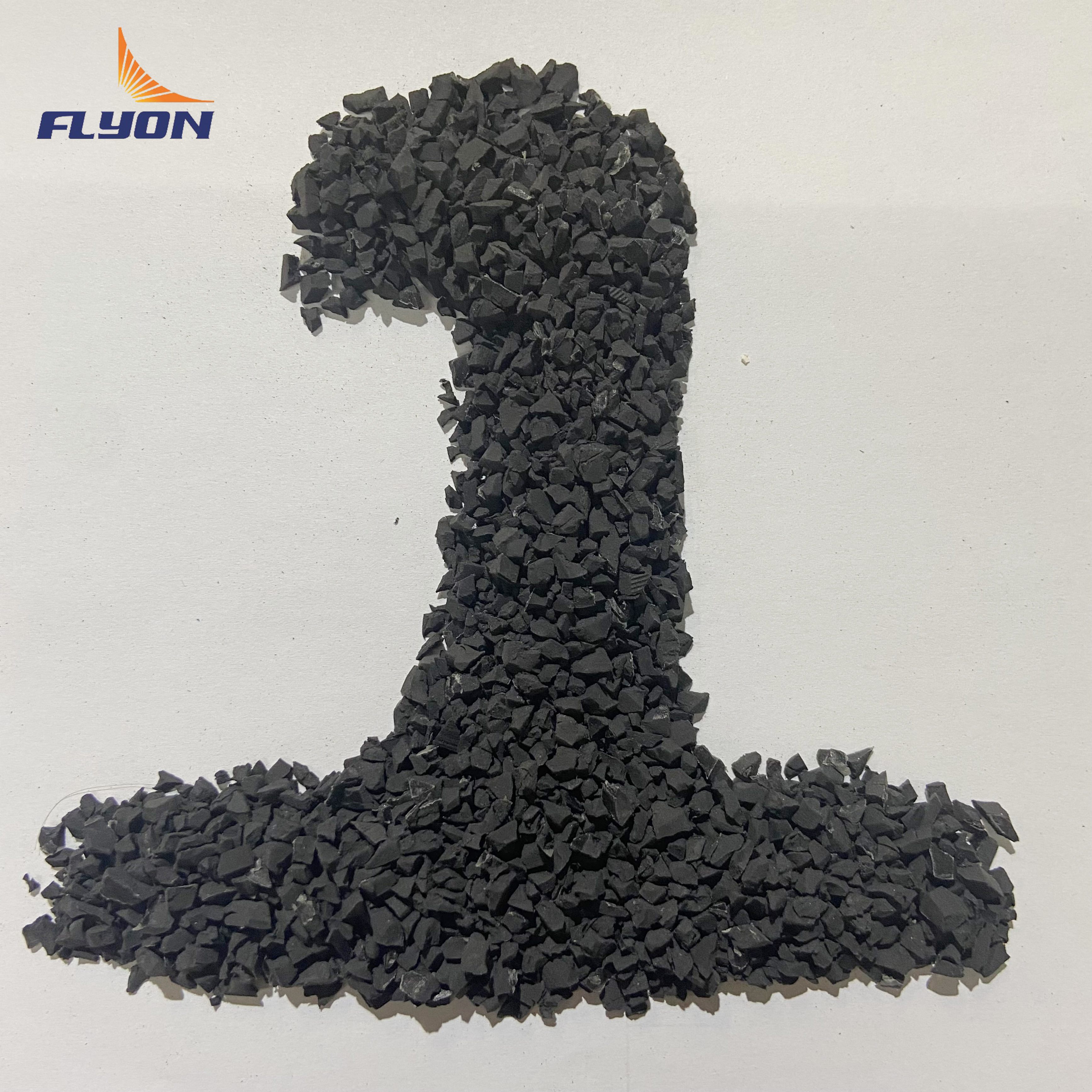 Black SBR Quality Rubber Granule for Running Track Gym Mat Artificial Grass Infill SBR Granule with High Standard Rubber Infill