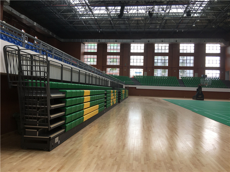 2024 Philippine Hot Sale Indoor Telescopic Retractable bleachers Grandstand Seating Factory Supplier