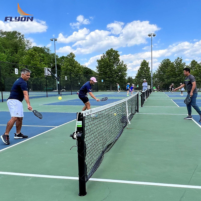 Non Slip Movable Professional Multi-Sport Pickleball Court  Plastic Flooring  for Tennis Basketball outdoor sports flooring