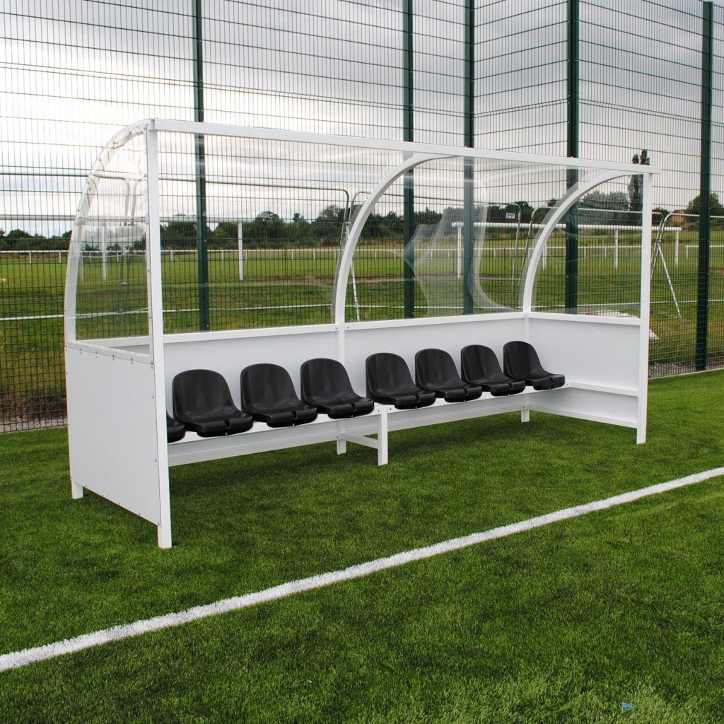 Hot Sale Luxury Outdoor Substitute Bench Shelter for Football Soccer Team Player