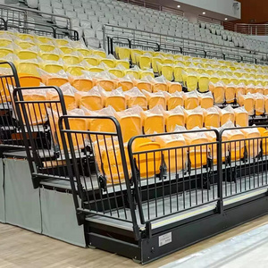 Customized Full-automatic Anti-aging Cheap Factory Price Retractable Bleachers for Stadium and Hall Telescopic Seating