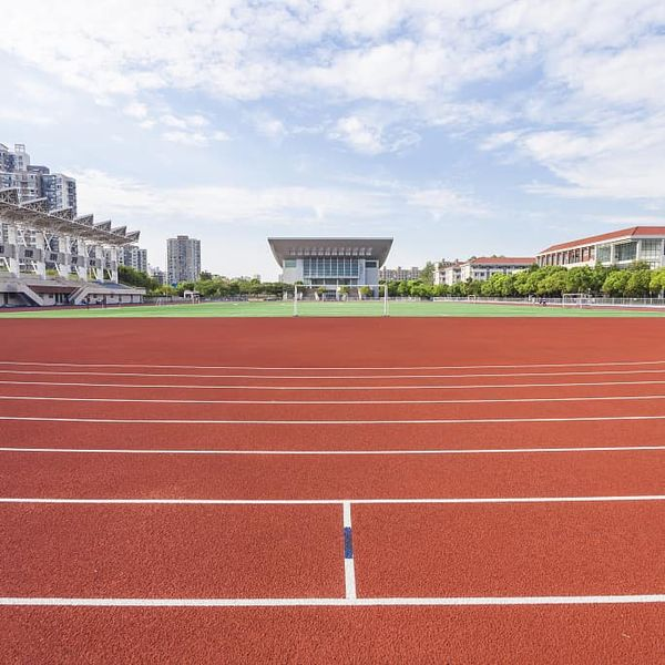 Prefabricated Synthetic Tartan Flooring Cesped Artificial Rubber Running Track System For Jogging Track