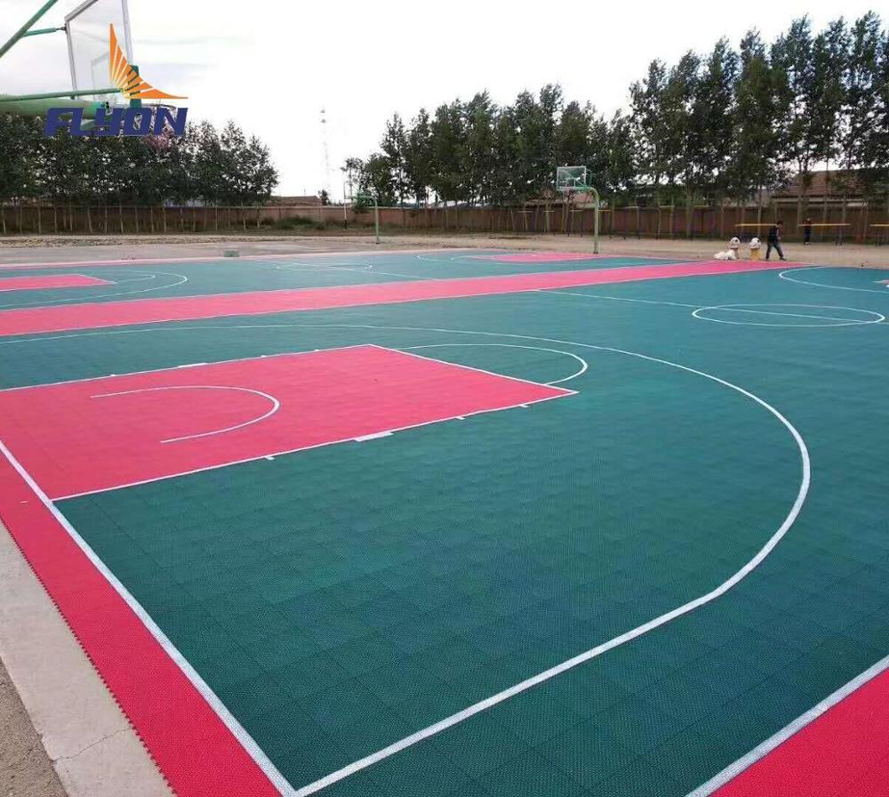 basketball court tiles outdoor sports tiles tenis de basquetbol PP tiles