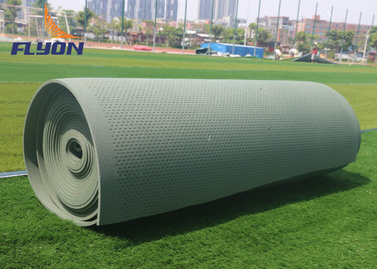 XPE absorber pad tiles for artificial grass underlay Drainage System synthetic turf Soccer Football shock pad