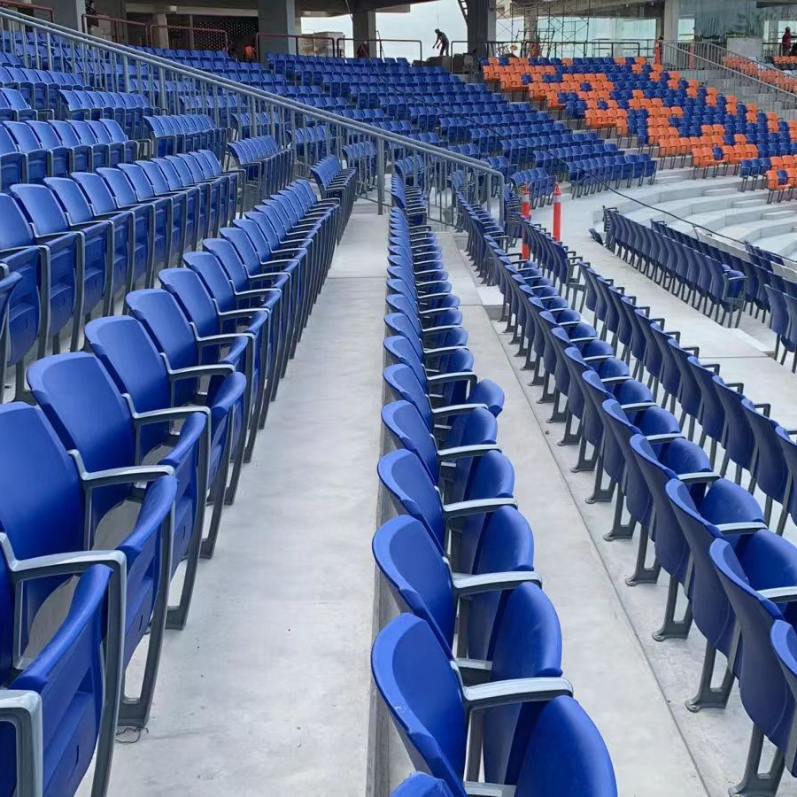 Stadium Sport Fixed Seating Plastic Seat Audience Chair Seat Stadium Grandstand Seats