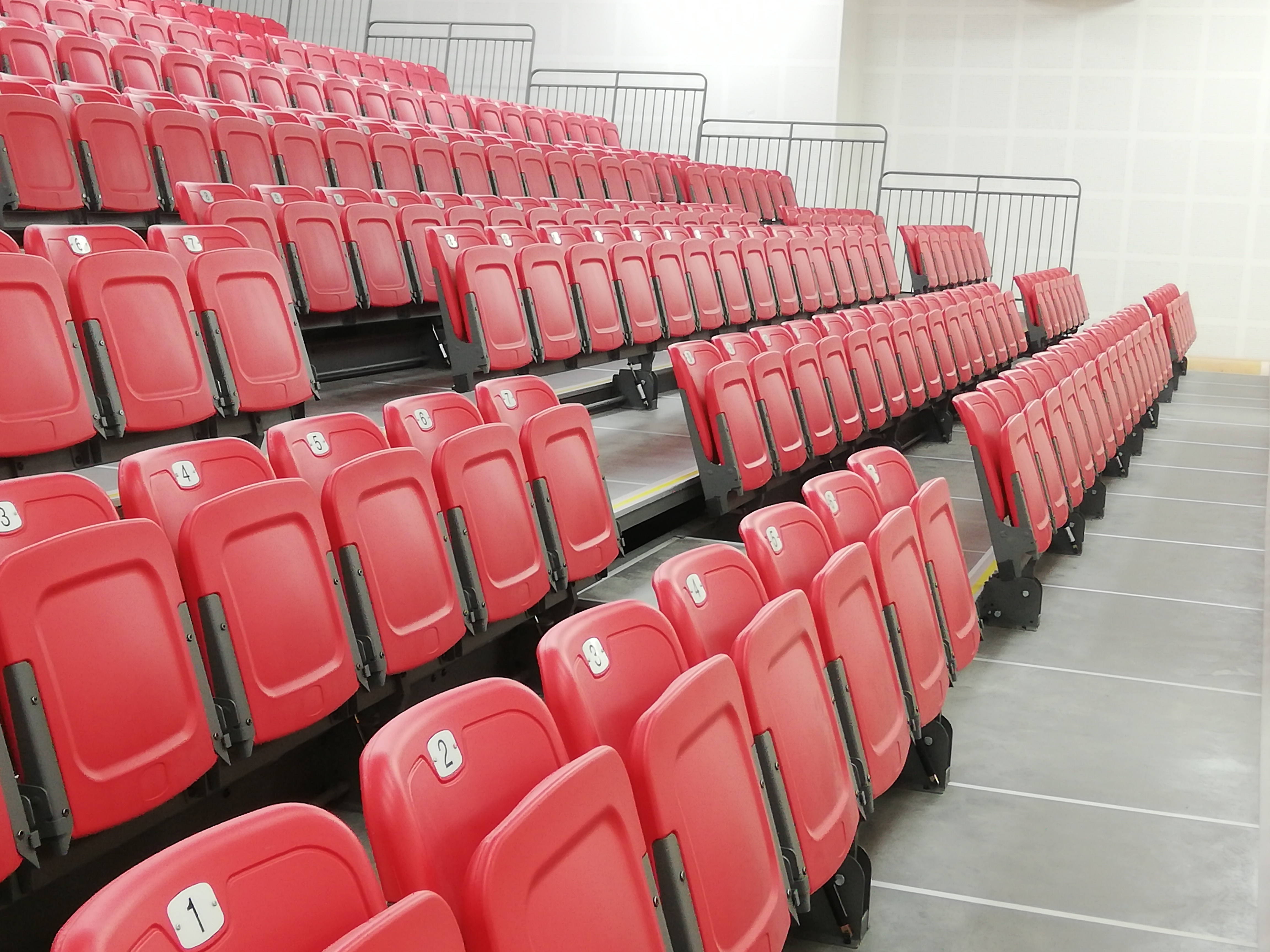 High Quality Retractable Seats Stadium Cushion Seat Portable Grandstand Seating