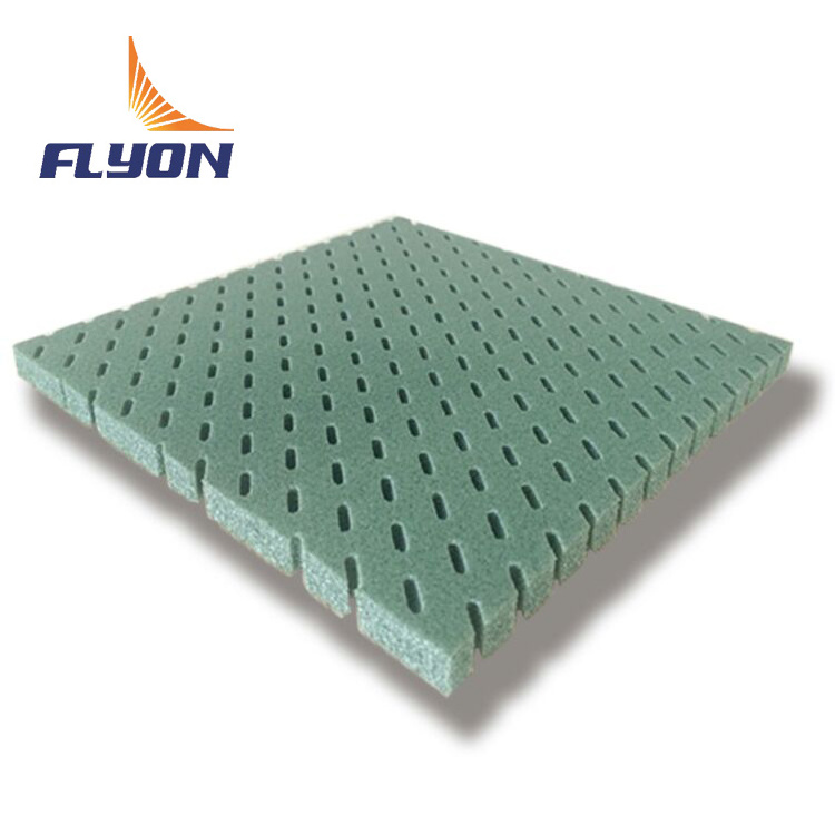 XPE absorber pad tiles for artificial grass underlay Drainage System synthetic turf Soccer Football shock pad