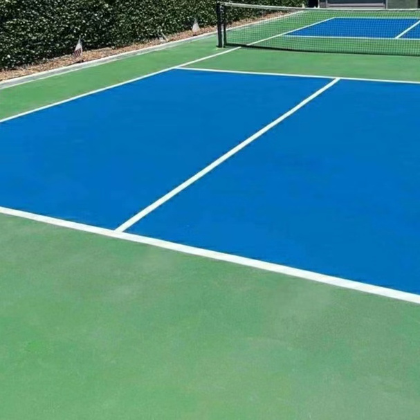 Prefabricated Sport Surface Flooring  Tennis Basketball Portable  Non Slip  Pickleball Court