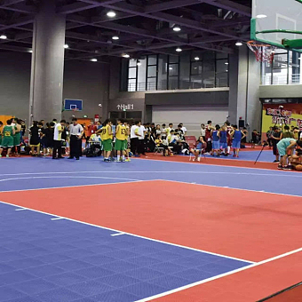 Sports Flooring Surface Outdoor&Indoor  Futsal Sports Court Tiles Basketball Flooring