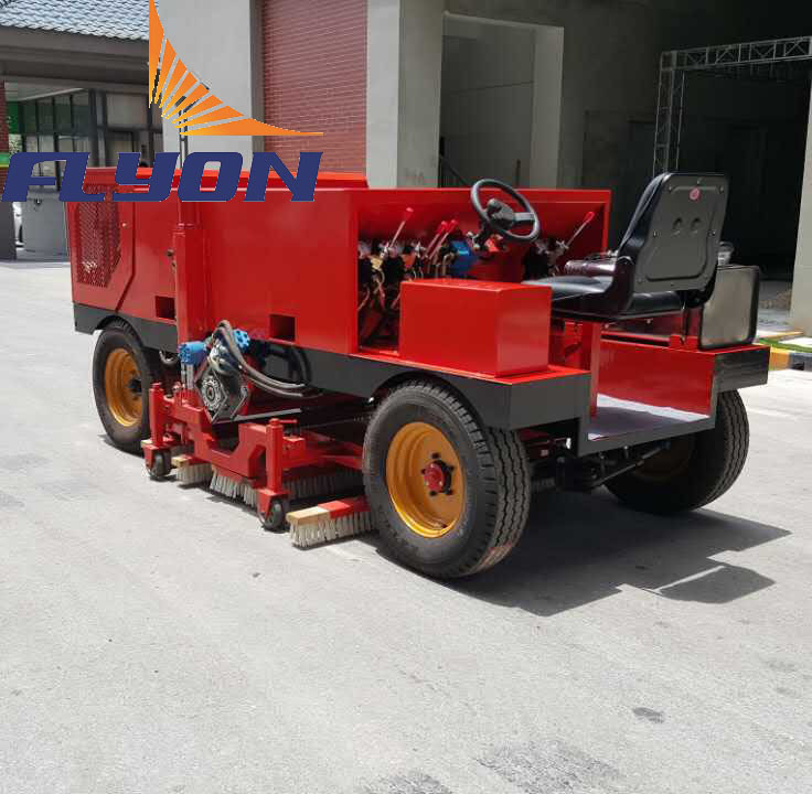 Infill rubber  brush machine for artificial turf