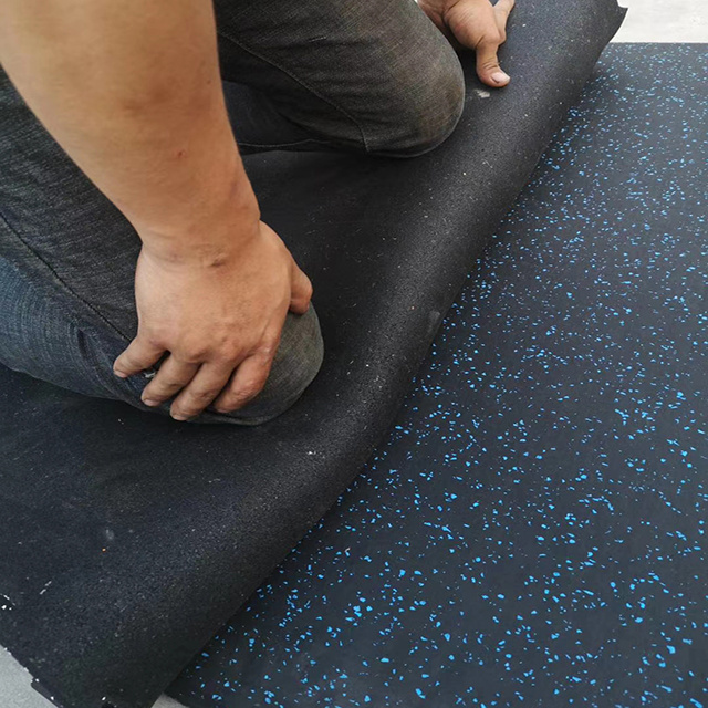 Competitive price outdoor&indoor rubber flooring for gym, rubber gym mat fitness flooring