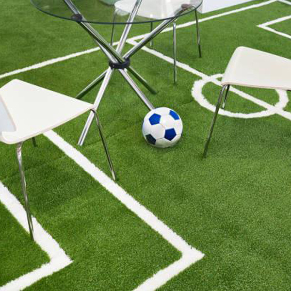 Newest Product Artificial Grass 50mm Qualified Football Carpets Synthetic Turf Grass Soccer Artificial Grass