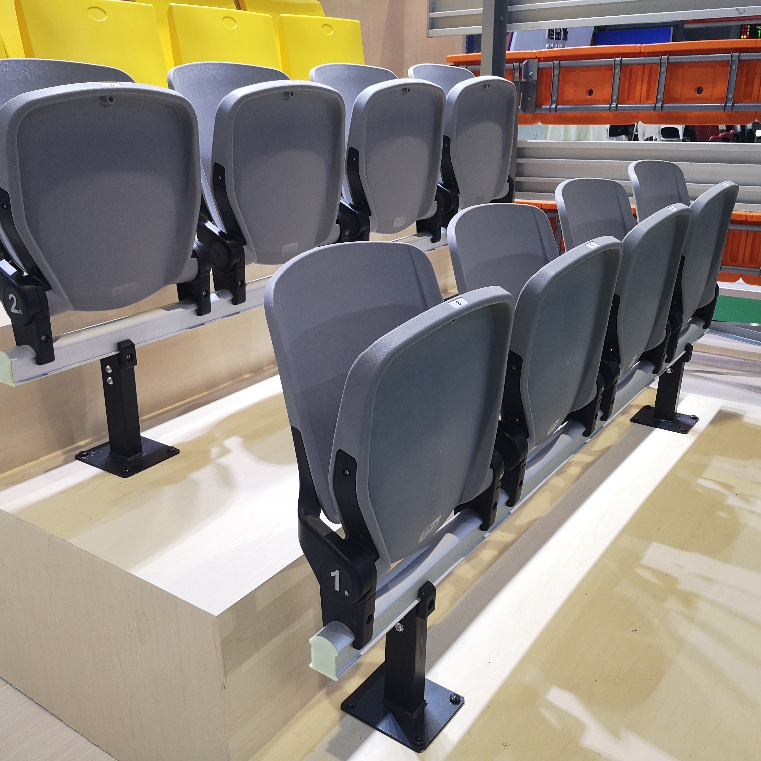 Stadium Sport Fixed Seating Plastic Seat Audience Chair Seat Stadium Grandstand Seats