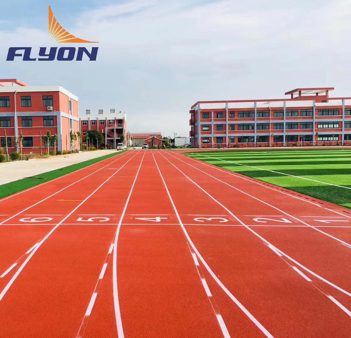 Sandwich system tartan track stadium running track material training center running track