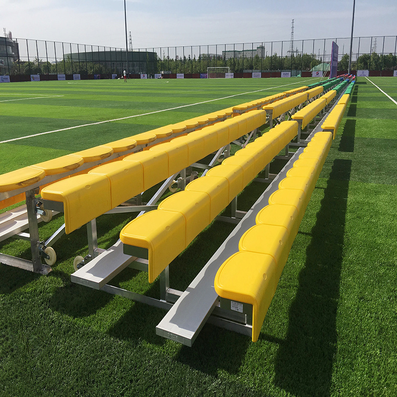 Permanence Metal Structure Bleachers Outdoor Stadium Grandstand Seats for sale