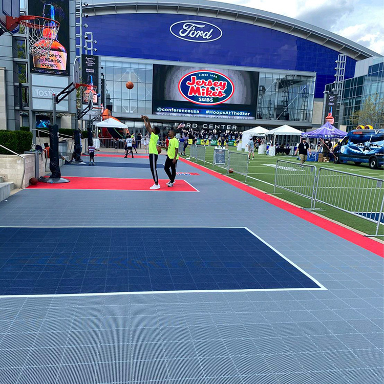 Sports Flooring Surface Outdoor&Indoor  Futsal Sports Court Tiles Basketball Flooring