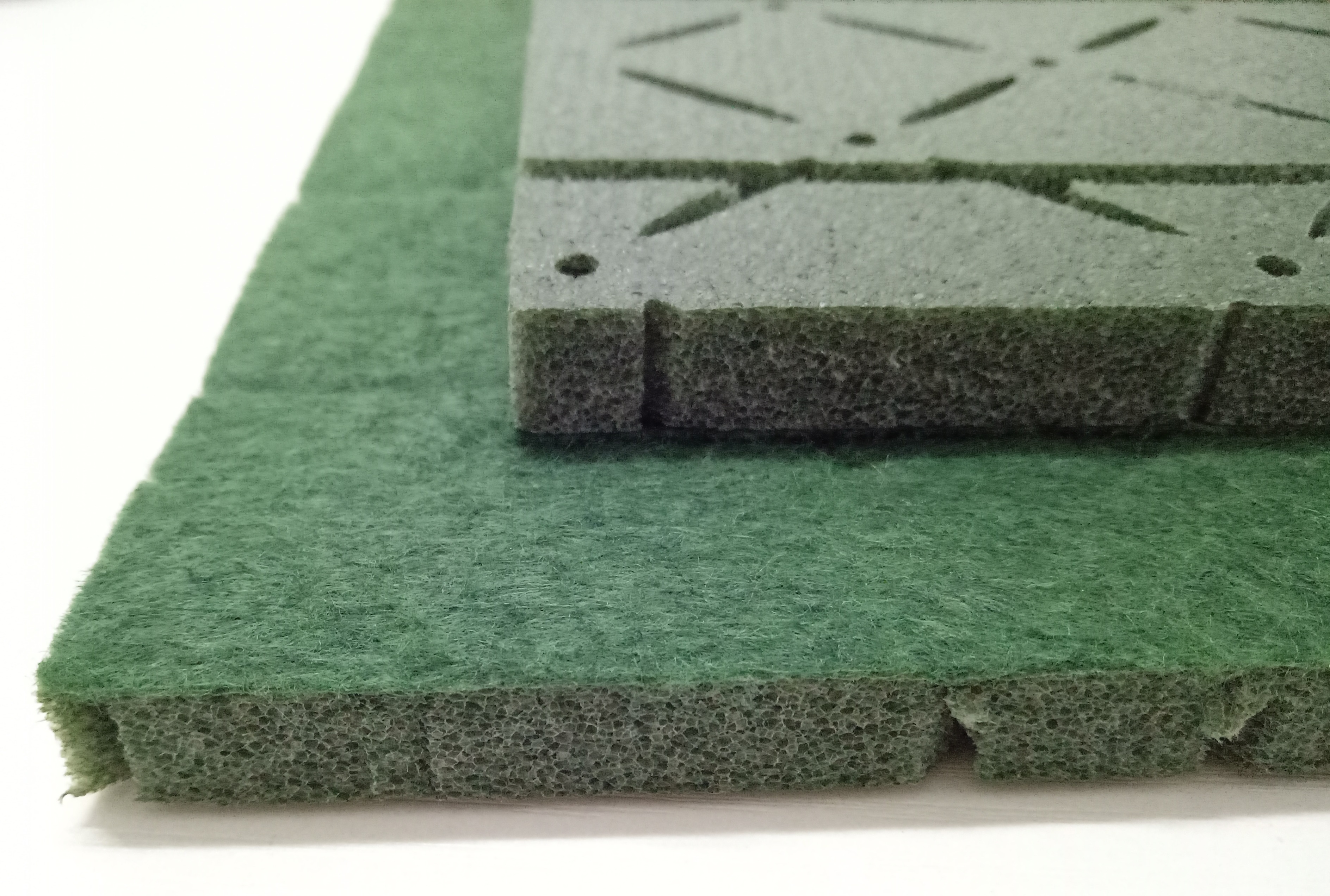 Shock pads for artificial turf systems Synthetic Turf Shock Pad