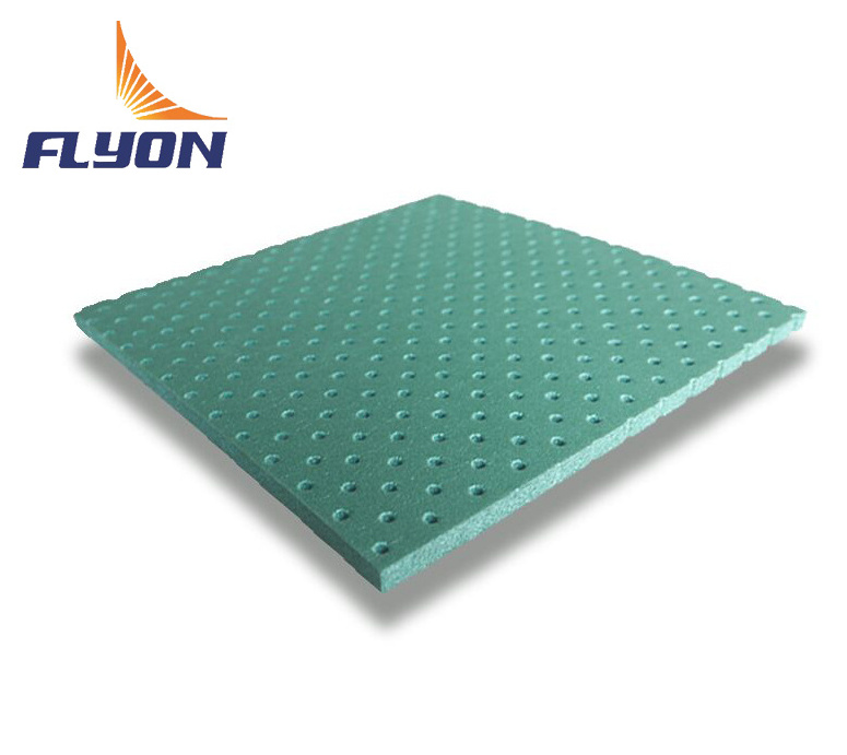 XPE absorber pad tiles for artificial grass underlay Drainage System synthetic turf Soccer Football shock pad