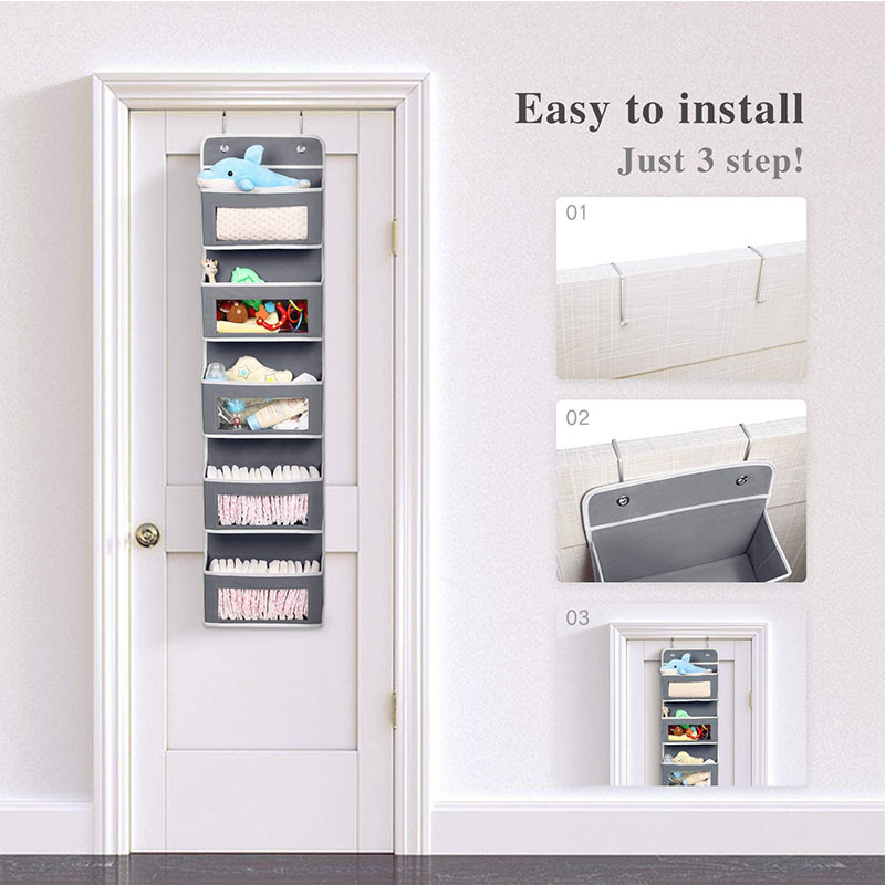 Customized Household Saving Space Over The Door Storage Shelf Hanging