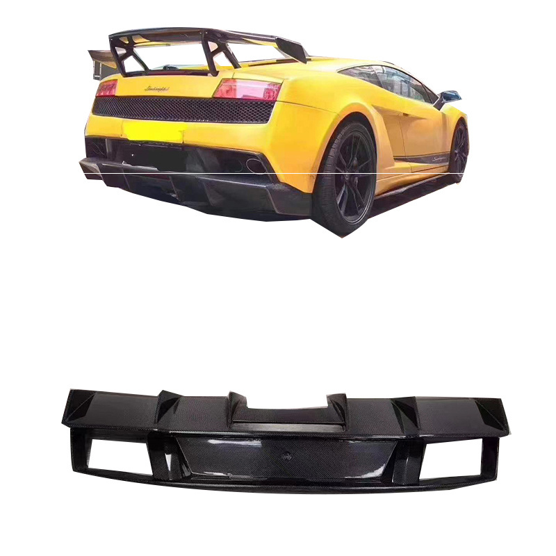 DMC style  carbon fiber rear bumper lip for Lamborghini Gallardo  LP550 560 570 perfect fitment