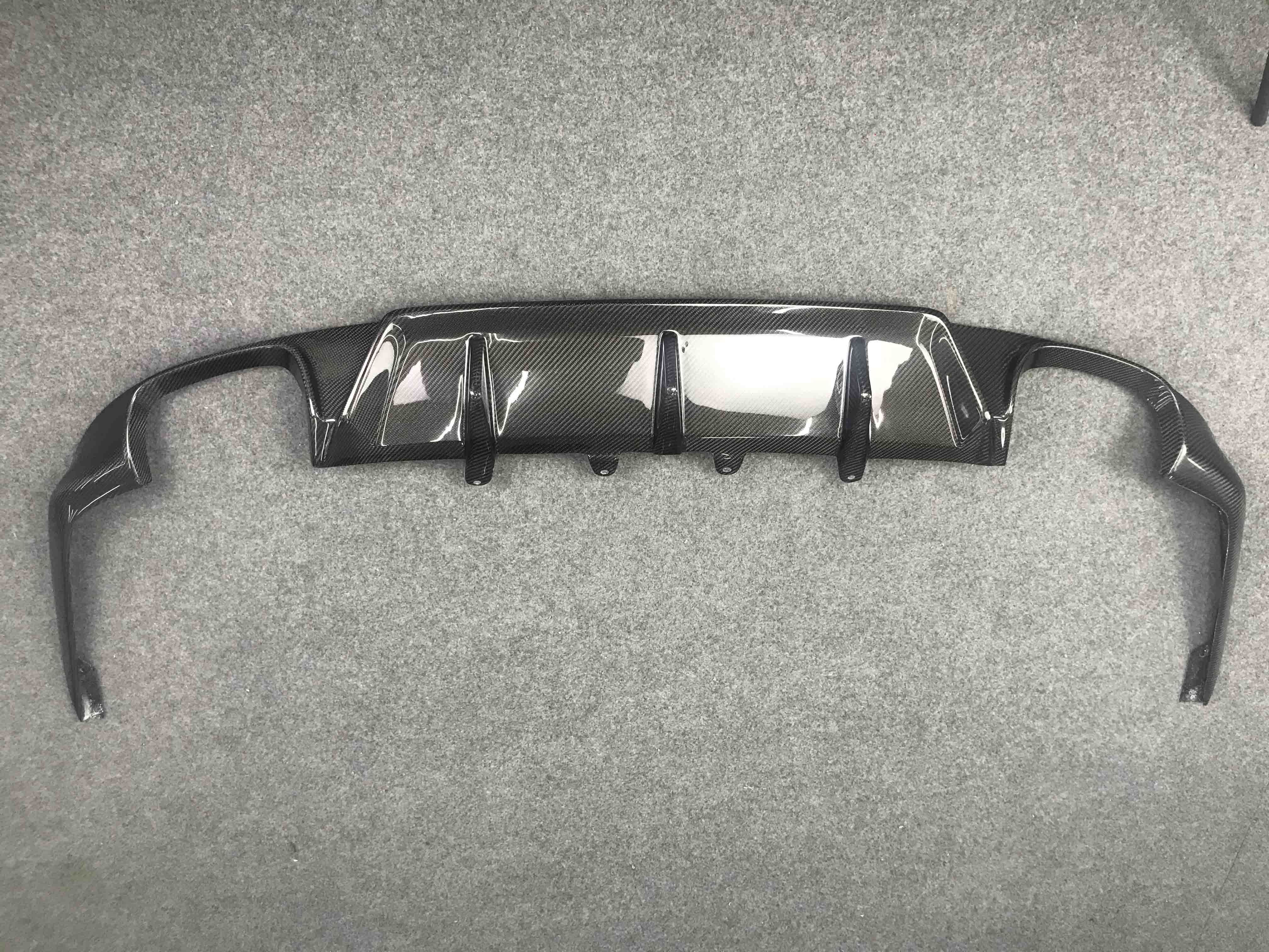 Top quality carbon fiber rear diffuser for Lexus GS200T  GS300 GS450H rear bumper lip