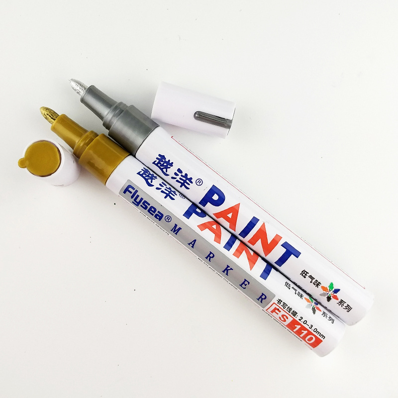 Permanent Waterproof paint marker pen Car Tyre Tire Tread Markers Marking Paint Pen