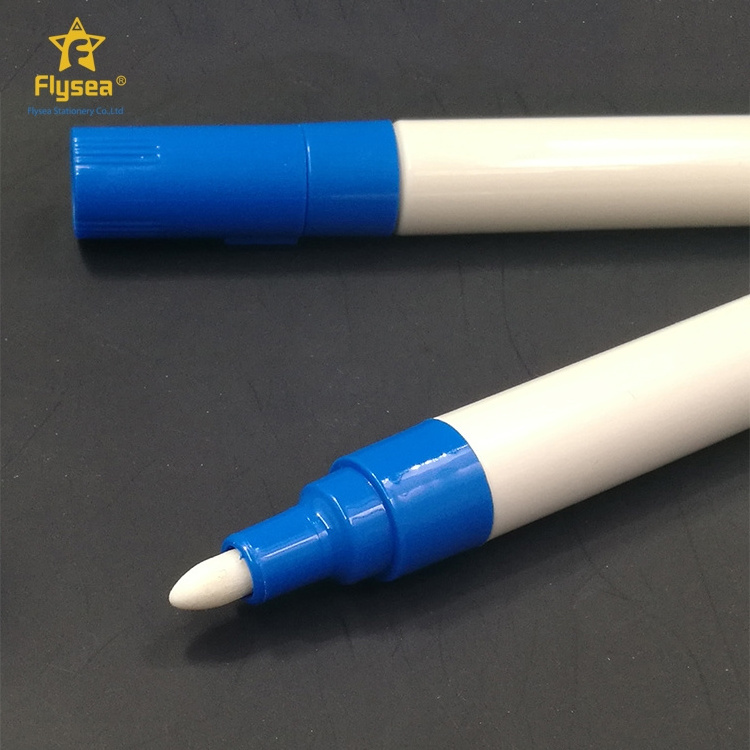 High quality aluminum empty permanent water based refillable ink pen whiteboard marker