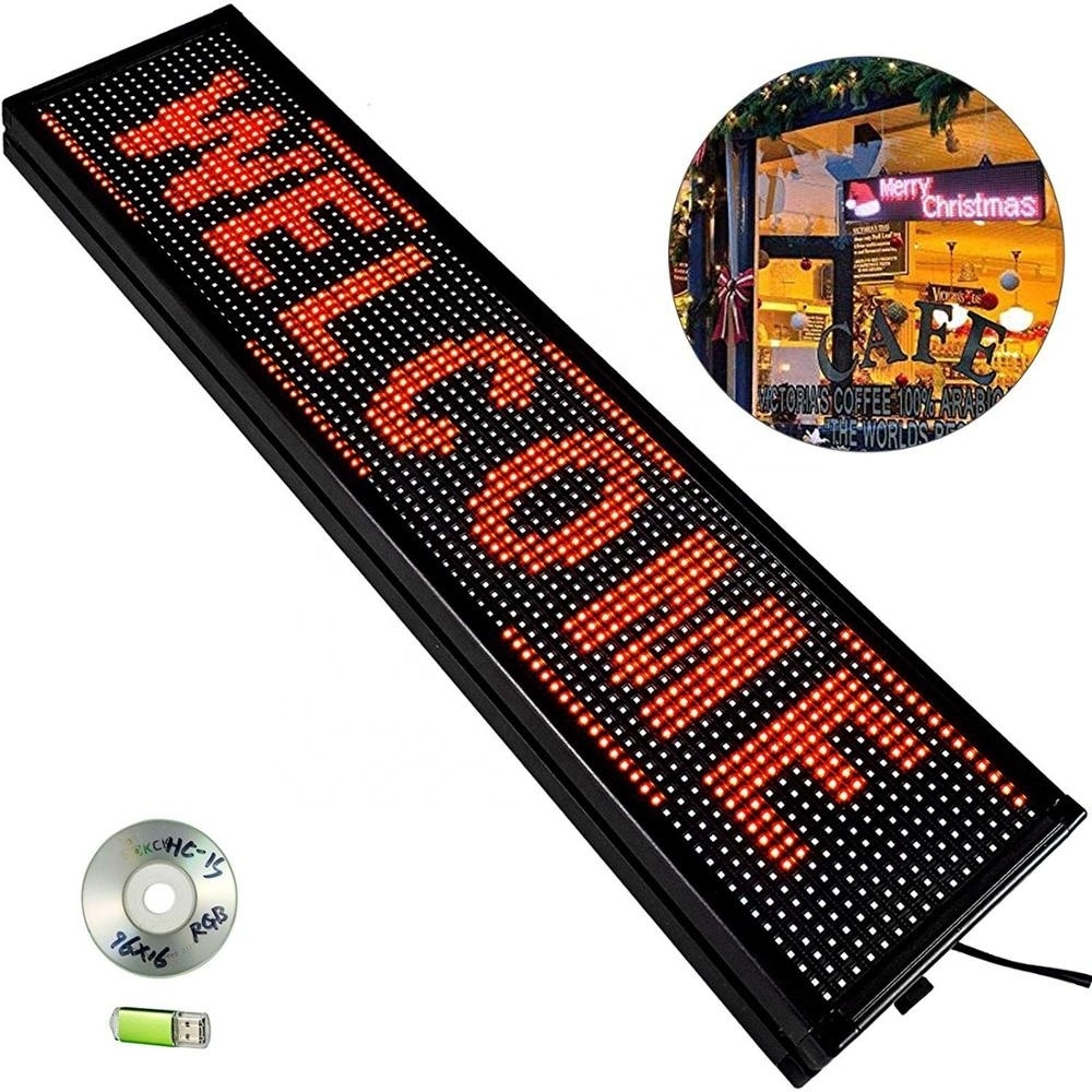 Factory direct P10  led display screen / display led billboard / led screen display for shop restaurant school using