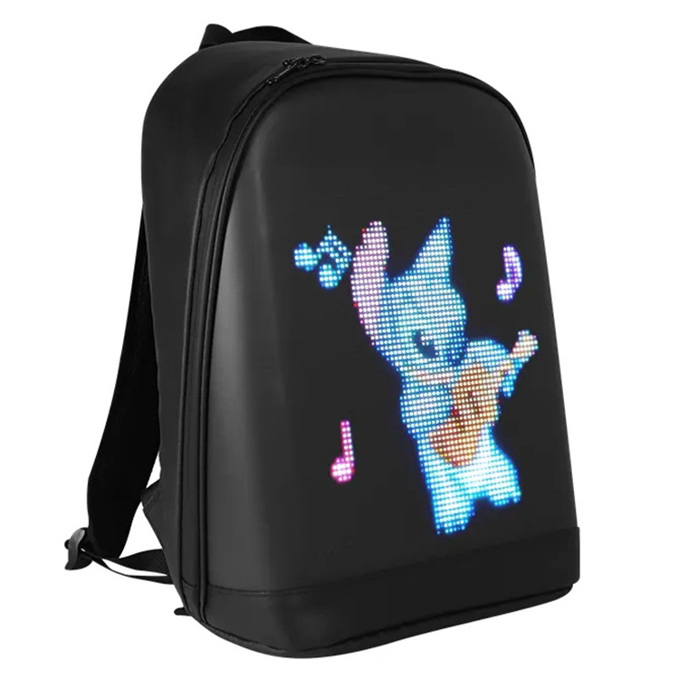 Promotion Waterproof LED backpack Dynamic LED Screen Display 3D Backpack Mochila Custom Men Travel Business smart led backpack