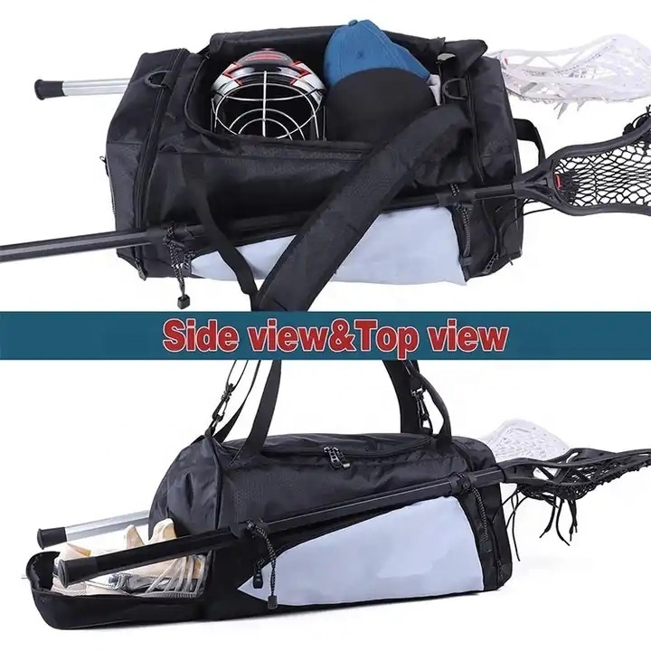 Customize 40L Sling Lacrosse Bag Holds 2 Sticks and All of Your LAX Gear Holds All Lacrosse or Field Hockey Equipment