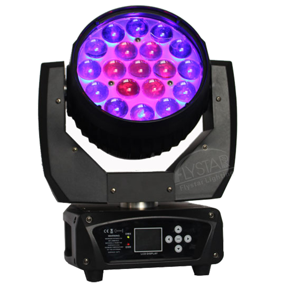 martin mac auro party dj 19*15w zoom wash led moving head lights