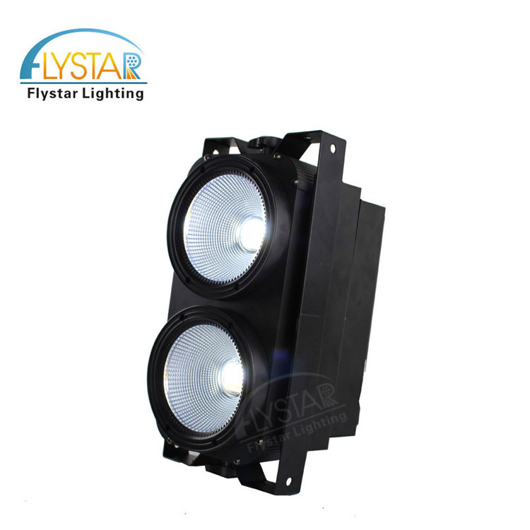 5 days delivery lightweight white+warm white cob ceries 2 eye 200W blinder led light