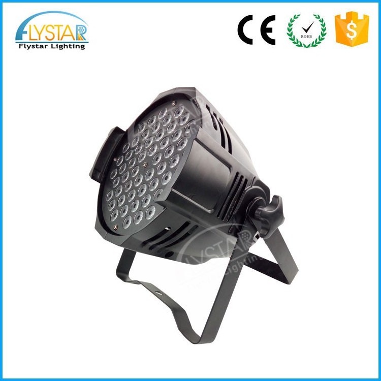 China stage light dmx control 54pcs 3w  uv led par lights