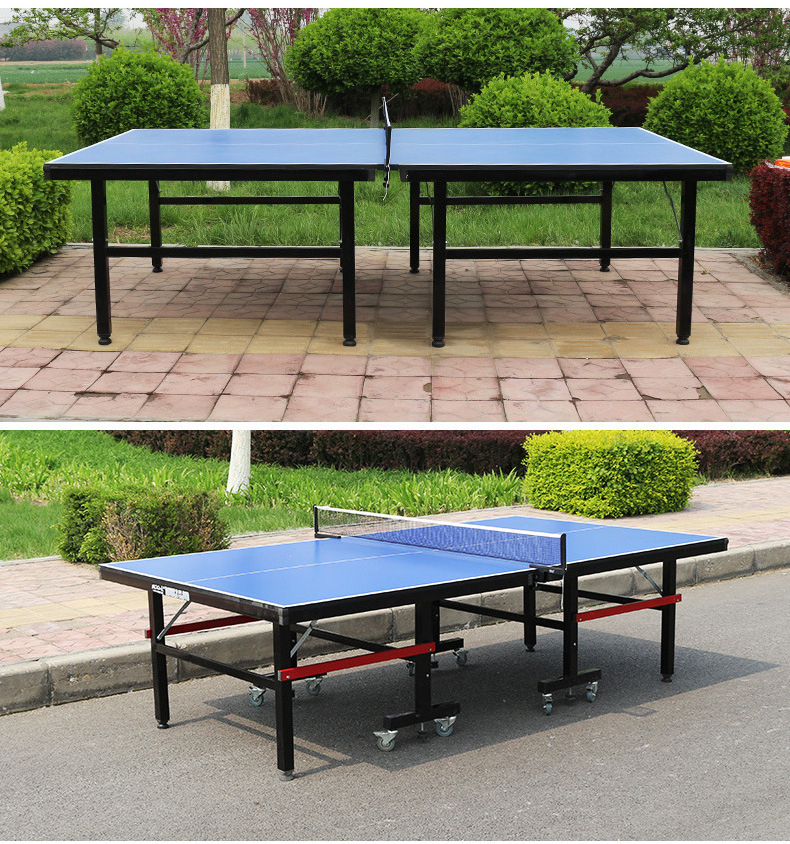 Factory Direct sale Ping pong tables for outdoor& Indoor use Movable and Foldable Products Table Tennis