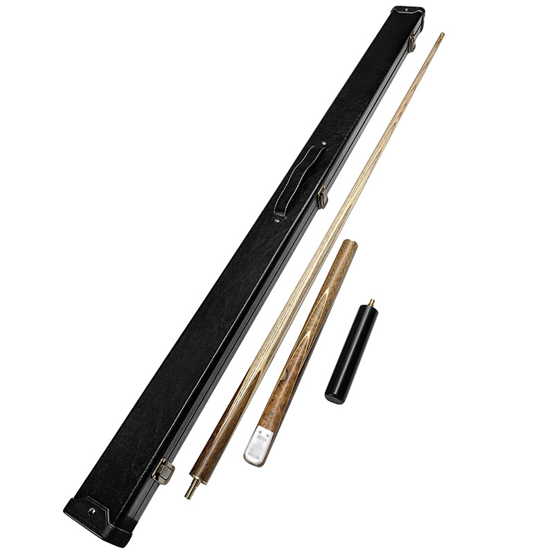 Hot sale 3/4 Joint 57 inches 145cm with 9mm 10mm 11.5mm Cue Tips Made of Ash Wood and Ebony billiard pool cues