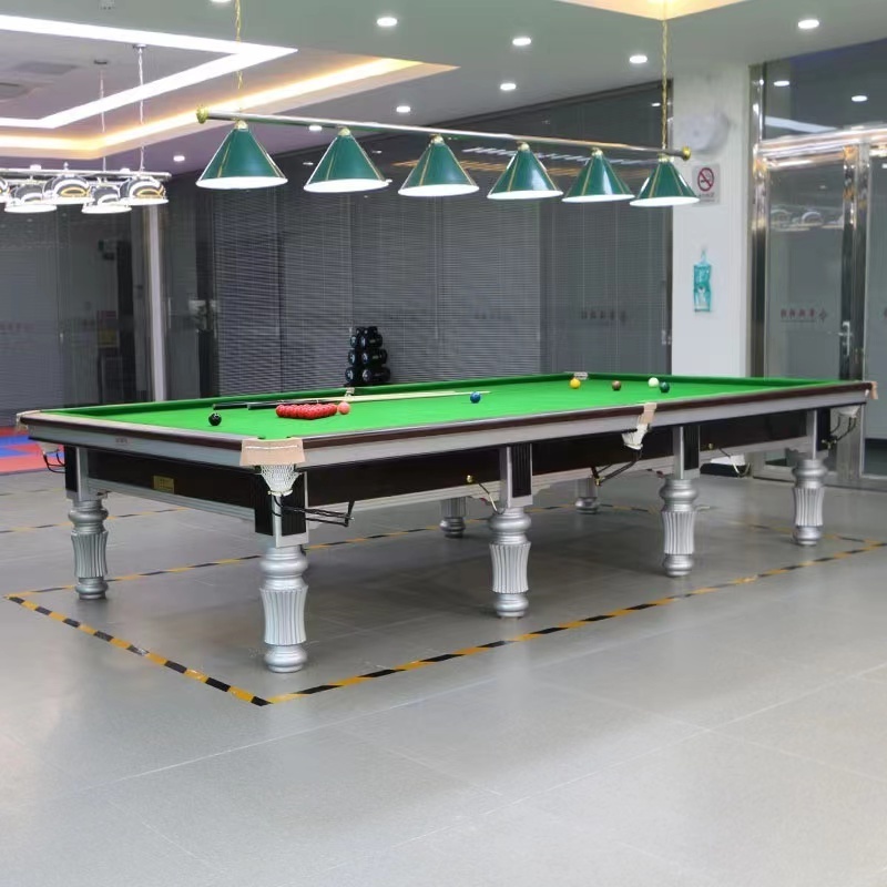 International standard size snooker table 12 ft superior quality billiard table slate snooker table