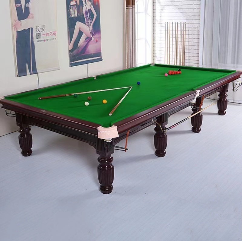 International standard size snooker table 12 ft superior quality billiard table slate snooker table