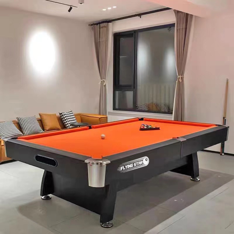 2023 Best-selling indoor sport mesa de billar Modern style simple folding billiard table 7ft 8ft 9ft pool table for sale