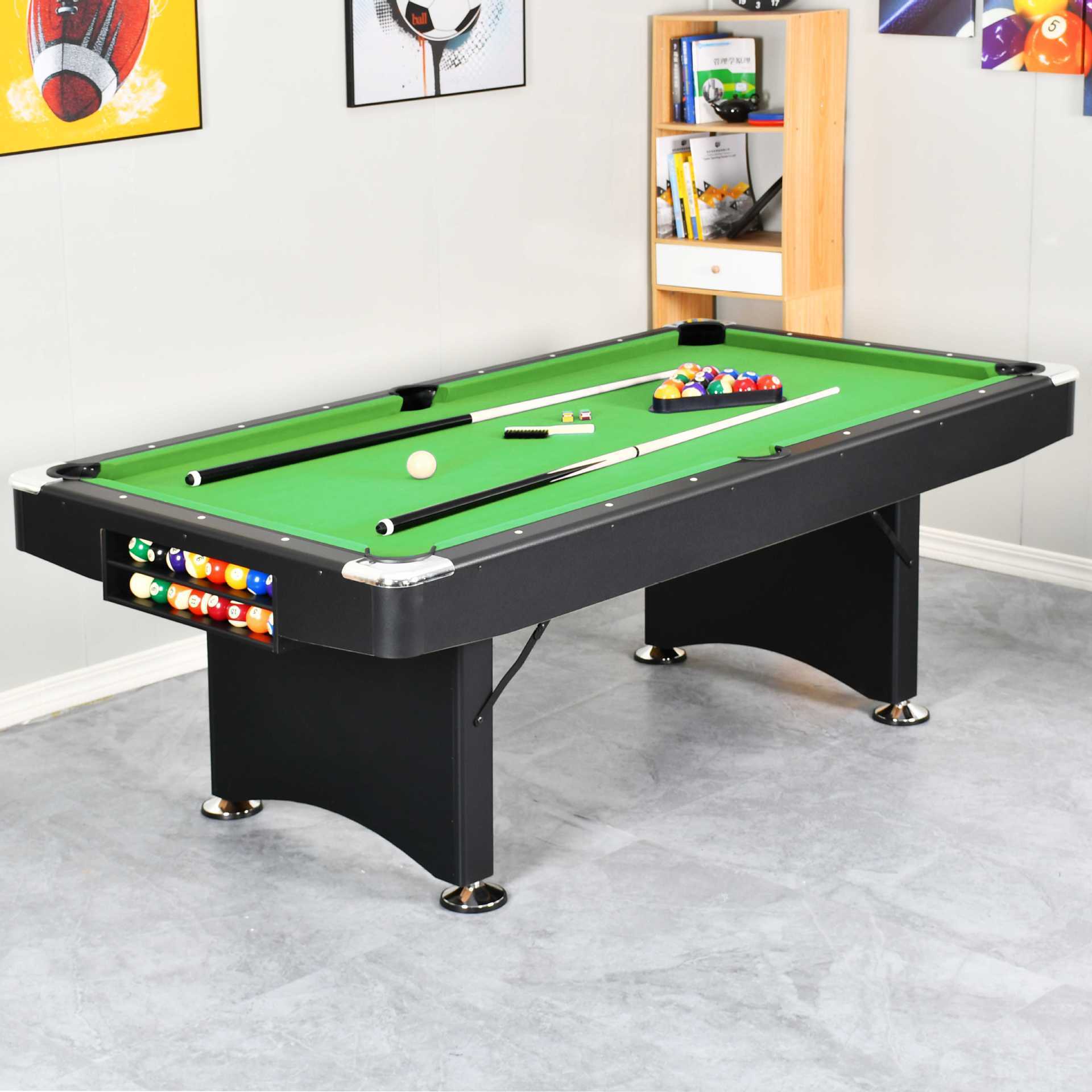 2023 Best-selling indoor sport mesa de billar Modern style simple folding billiard table 7ft 8ft 9ft pool table for sale