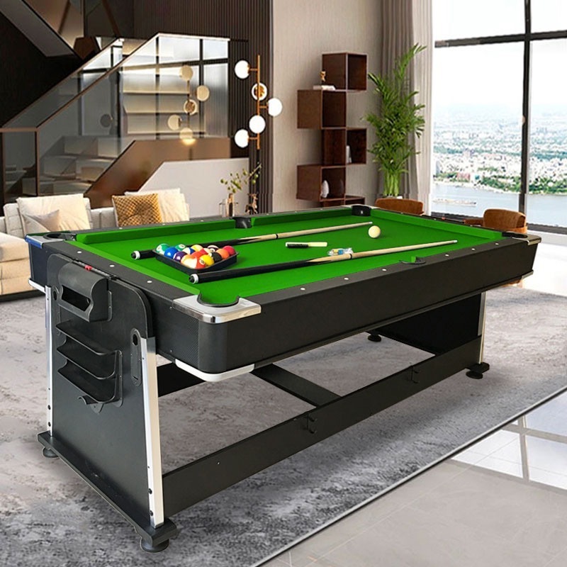 2023 Best-selling indoor sport mesa de billar Modern style simple folding billiard table 7ft 8ft 9ft pool table for sale